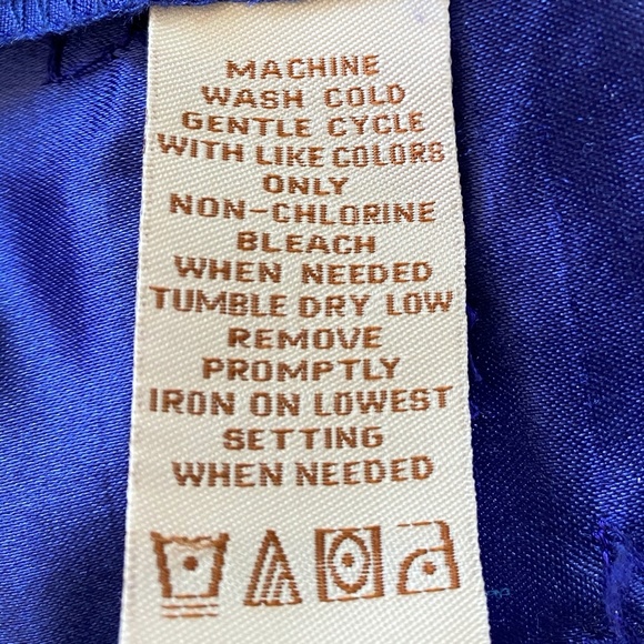 c.l.o.t.h.e.s. Blue Button Down Top with Beading - Picture 6 of 6